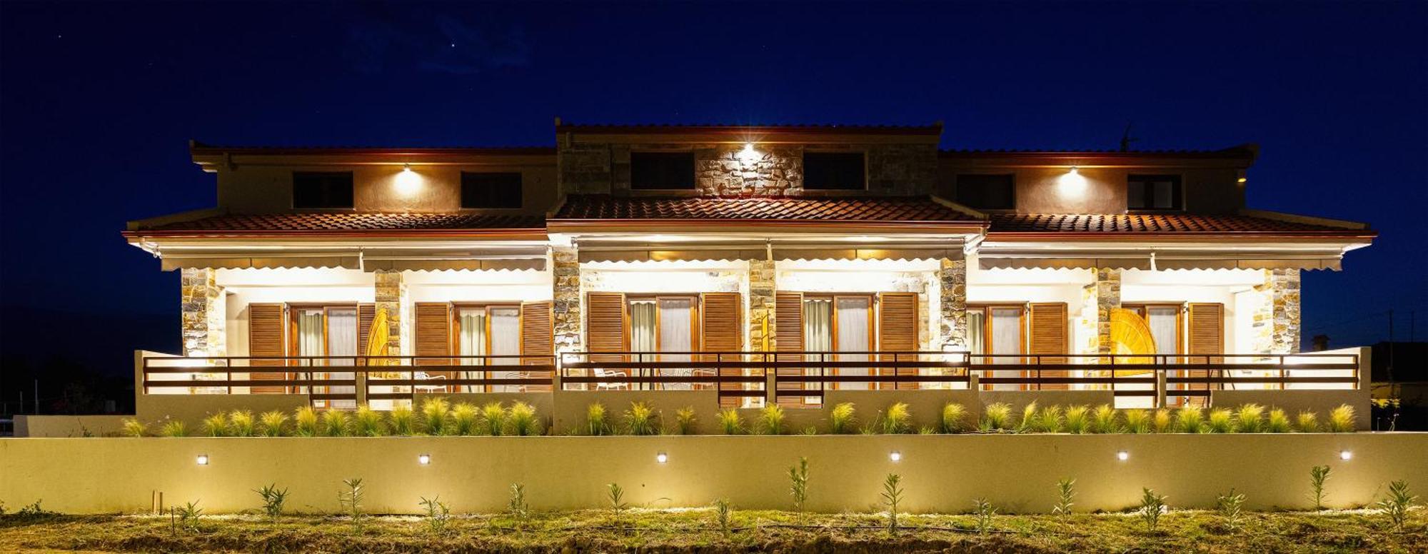 Aether Green Apartments Nea Roda Ngoại thất bức ảnh